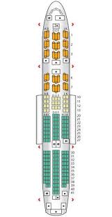 seat plan for the british airways b787 british airways