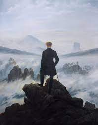 #casper david friedrich #art #wanderer #landscape #romanticism #z #oil on canvas #hamburg. Wanderer Above The Sea Of Fog Wikipedia