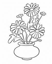 Free printable flower coloring page to download this template, click on the image below to access the pdf file. Simple Flower Coloring Page Flower Coloring Pages Of Pagestocolor Flower Drawing Flower Coloring Pages Flower Embroidery Designs
