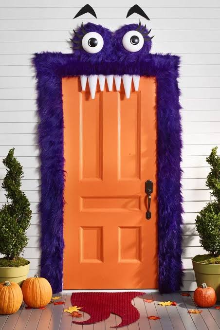 19 Best Halloween Door Decorations - DIY Front Door Decor Ideas for Halloween