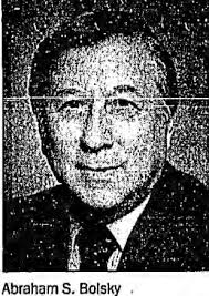 Abraham Samuel Bolsky (1922-1991)