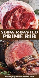 Slow Roasted Prime Rib A Holiday Favorite Sundaysupper Recipe Prime Rib Roast Rib Recipes Prime Rib Roast Recipe