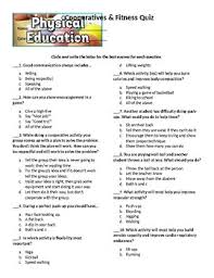 They are probably the best questions to ask at pretty much any social event. Cooperative Fitness Quiz By Corey Boss Teachers Pay Teachers