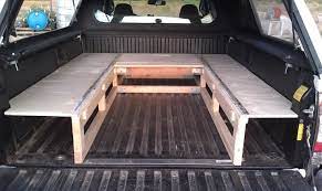Camper Shell Ideas Truck Bed Camping Truck Bed Storage Diy Truck Bedding
