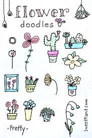 There is a job called a botanical illustrator. How To Draw Flower Doodles Sweet Planit