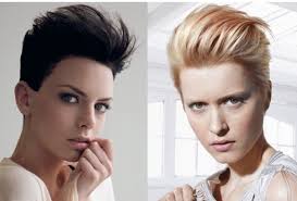 Come pettinare i capelli a spazzola. Tagli Capelli Corti Sparati In Su