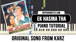 Ek Hasina Thi Piano Notes Tutorial Easy Notes With Lyrics Karz Presenting tum kaha the, a melodious song from ek haseena thi ek deewana tha (ehtedt). ek hasina thi piano notes tutorial