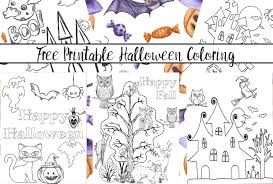 The spruce / wenjia tang take a break and have some fun with this collection of free, printable co. Free Printable Halloween Coloring Pages For Kids