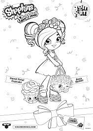 Hello and welcome to the shopkins coloring online where you can meet your favourite shopkins characters, color pictures, download activities and more!! Shopkins Shoppies Rosie Bloom Coloring Pages