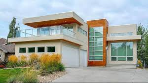 Posts about flat roof written by smallhousebliss. Modern House Plan With A Terrace Above The Garage And A Flat Roof