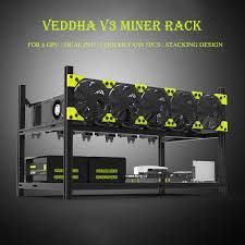 During times of scarcity, and depending on the supplier, gpu may be scarce or more expensive than expected. Veddha 6 Gpu Miner Rack Aluminum Pc Server Case Stackable Open Air Frame 6 8 Card For Ethereum Mining Rig Rack Bitcon Miner Kit Computer Cases Towers Aliexpress
