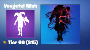 Accessible with the sign spinner emote in front of the happy oink restaurant. Vengeful Wish Emote Fortnite Wiki