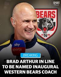 The NRL's newest franchise has wasted little time in identifying the man to  spearhead its inaugural campaign, turning to former Parramatta coach Brad  Arthur to build the Western Bears. DETAILS 👉 bit.ly/3ECExKW