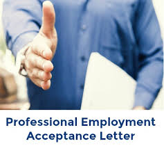 The contract is between an employee and an employer. Sample Employment Acceptance Letter And Email