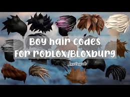 Hair codes in games like welcome to bloxburg are an extraordinary method to upgrade a roblox character to get your symbol swaggering around the playing scene in style. Boy And Girl Hair Codes For Roblox Bloxburg Youtube