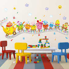 Or choose a kids' wall decal or teen wall decal from our selection to find just the right bedroom wall decal to personalize your child's room in a unique way. Shijuehezi Creative Cups Train Wall Stickers Cartoon Style Waterproof Diy Mural Art For Kids Room Nursery School Decoration Art For Kids Wall Sticker Cartoontrain Wall Sticker Aliexpress