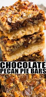 Pecan Pie Bars Recipe Best Ever Quick Easy Made With Shortbread Crust And Simple Ingredients Pecan Pie Bars Recipe Pie Bar Recipes Chocolate Pecan Pie Bars