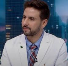 Blue White Modern Geometric Company Handbook Booklet