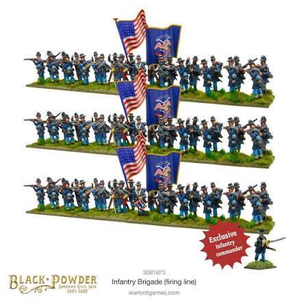 American Civil War Infantry Brigade (Firing Line) – Warlord Games US & ROW