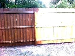 Stain A Wood Fence Teknofon Co