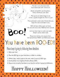 Boo Letter You Ve Been Booed Halloween Boo Boo Letters