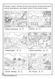 Latihan Soal Anak Tk Tema Rekreasi 2