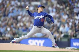 ドジャースがブルワーズに５対１で勝利！ 先発の山本由伸は７回１ ...