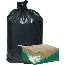 There are 125 biobag food compostable bags in a box. Earthsense Recycled Star Bottom Trash Bags 55 60 Gal Black 100 Count Costco
