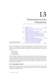 Transmission Line Parameters