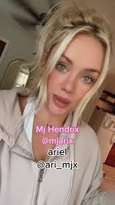 Ariel Hendrix's Instagram, Twitter & Facebook
