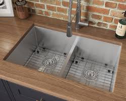 Check spelling or type a new query. 30 Inch Low Divide Undermount Tight Radius 50 50 Double Bowl 16 Gauge Stainless Steel Kitchen Sink Ruvati Usa