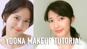 snsd yoona makeup tutorial saubhaya