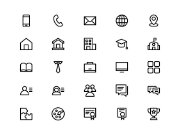 Resume Cv Icon Set Resume Icons Free Icon Set Icon Set