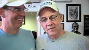 Joe Bottom visits the Swimming Hall of Fame