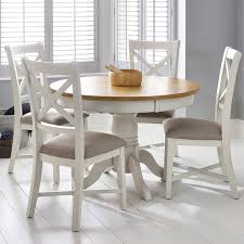 Gather round in rustically refined style with the dining table. Round Small Space Modern Dining Table Set 4 Seater Novocom Top