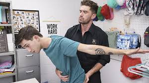 Handsome Boy Kai Masters Takes Fat Dildo Before Getting Drilled By The LP  Officer - Young Perps