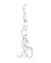 Headstand Yoga Art Yoga Drawing Yoga Illustration