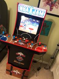 Unfollow multi game arcade machine to stop getting updates on your ebay feed. Nba Jam Arcade W Riser And Light Up Marquee Arcade 1up Walmart Com Walmart Com