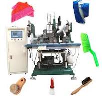 Máquina Automática CNC para Preenchimento de Cabeças de Escova e Pincel,  Máquina de Tufting de Escovas