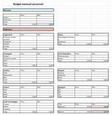 Budget Mensuel Excel Modifiable Budget Mensuel Gestion Budget Feuilles De Budget