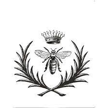 Black Bee And Queen Crown For Women Color Black Tags Nice Queen Bee Tattoo Bee Tattoo Bee Tattoo Design