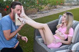 Free Porn Pics of Anya Olsen getting her feet worshipped, giving footjob  and getting fucked outdoor - MyPornstarBook.net