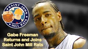 Gabe Freeman Returns and Joins Saint John Mill Rats