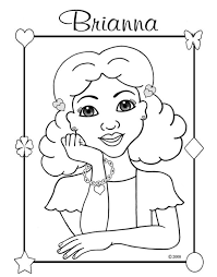 The kids will love these fun santa coloring pages. Brianna Coloring Pages Iconmaker Info