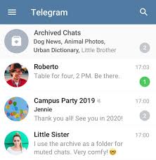 Viimeisimmät twiitit käyttäjältä telegram messenger (@telegram). Archived Chats A New Design And More