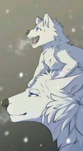 A lovely figure, she has long flowing hair as well as wolf. Lumine And His Dad Anime Dog Happy Webtoon White Wolf Wolves Hd Mobile Wallpaper Peakpx