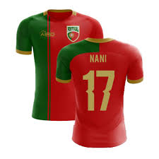 De nieuwste portugal voetbalshirts kunnen ook worden bedrukt met naam en nummer. 2020 2021 Portugal Vlag Home Concept Voetbalshirt Nani 17 Kinderen Fruugo Nl