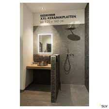 Led Wandleuchte Trukko Wl Eckig Ip44 Alu Slv Wandleuchte Badezimmer Licht Led