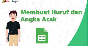 Ebi sendiri yang merupakan kependekan dari ejaan bahasa indonesia adalah pengganti dari eyd, singkatan dari ejaan yang. Membuat Huruf Dan Angka Acak Excel Dan Google Spreadsheet Tutorial Okeguru