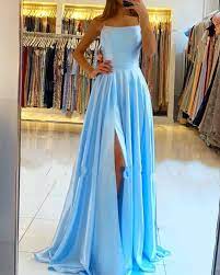 Modern Blau Abendkleider Lang | Günstige Abendmoden Abiballkleid |  Vestidos, Vestidos estilosos, Vestidos glamourosos